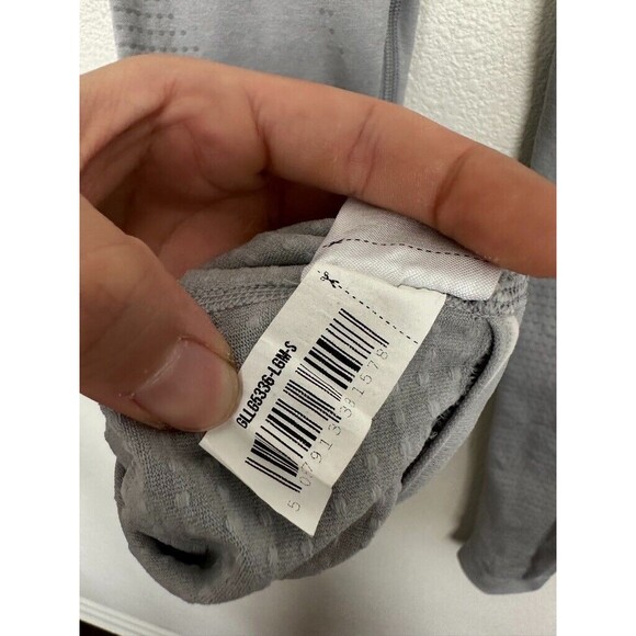 Gymshark Vital Seamless 2.0 Leggings Light Marl Gray Athleisure Stretch Sz Small - Picture 5 of 8